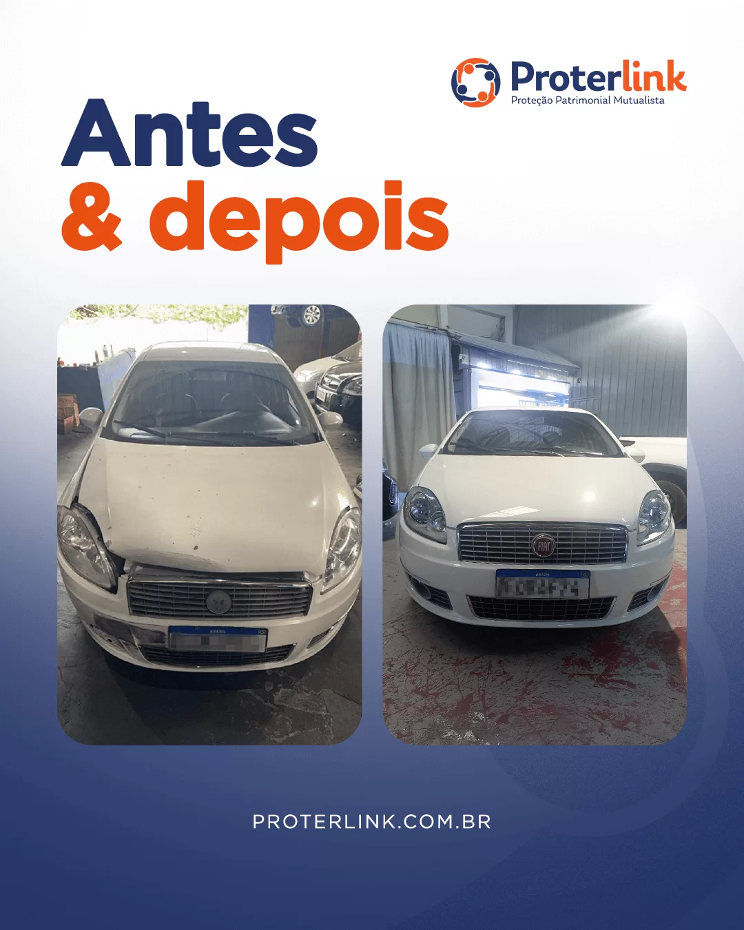 Antes e depois